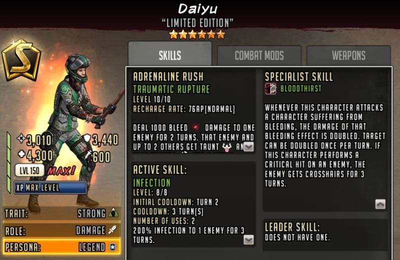 [S-Class] Character Spotlight: Daiyu