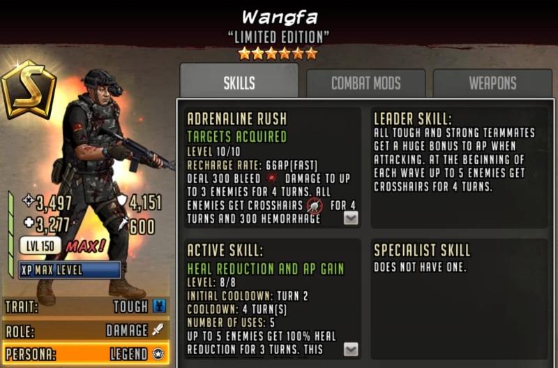 [S-Class] Character Spotlight: Wangfa