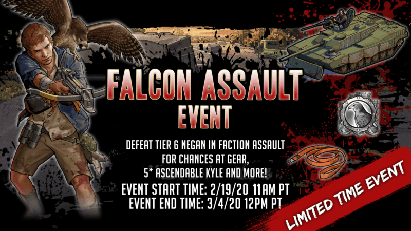 Falcon Assault – Starts today!