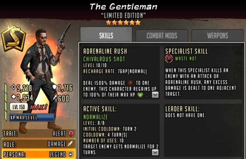 [S-Class] Character Spotlight: The Gentleman