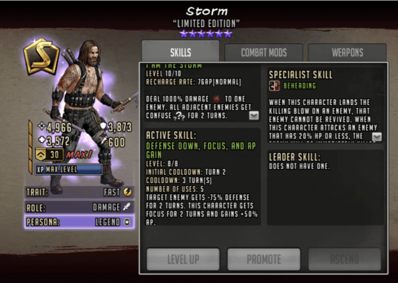 Character Spotlight: S-Class Storm