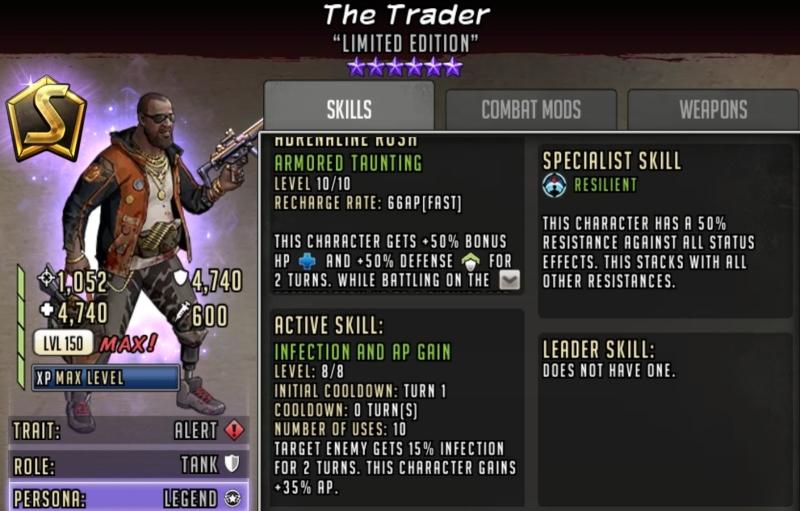 Character Spotlight: S-Class The Trader