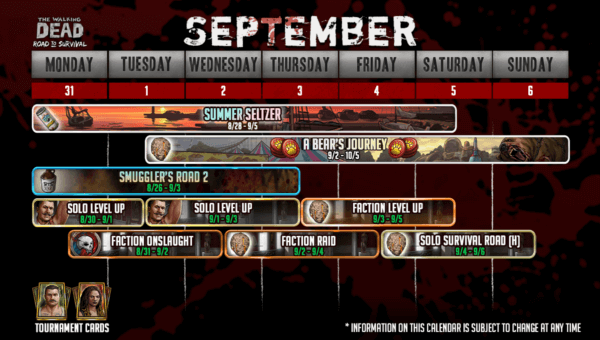 September Calendar