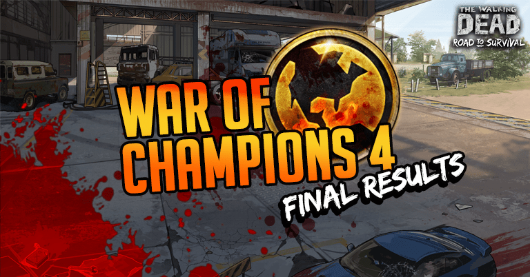 War of Champions 4 – Final Results