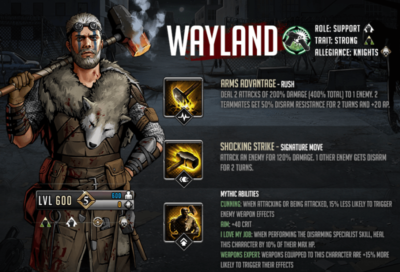В центре внимания Mythic Fighter: Wayland