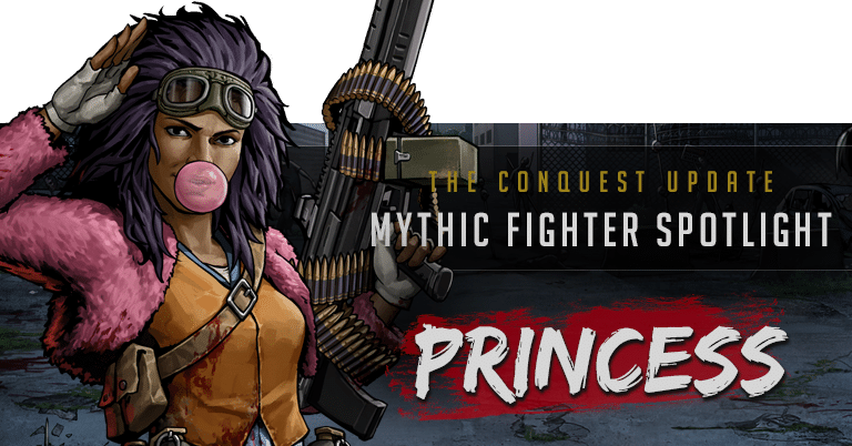 В центре внимания Mythic Fighter: принцесса