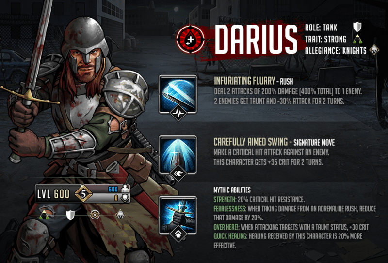 В центре внимания Mythic Fighter: Дариус