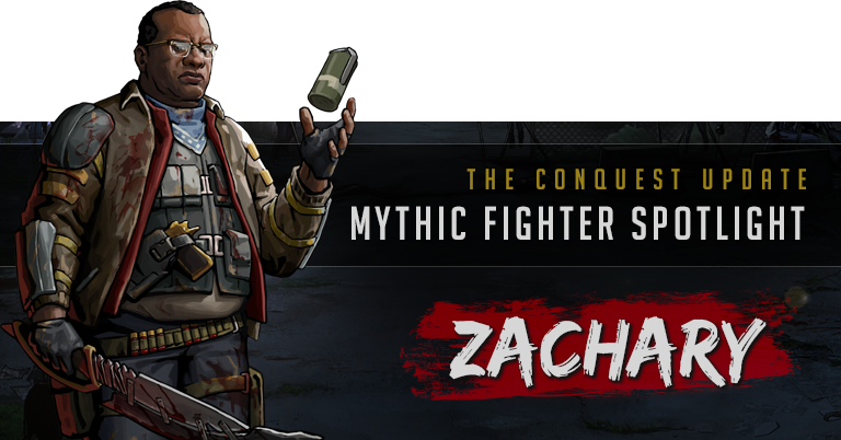 В центре внимания Mythic Fighter: Захари