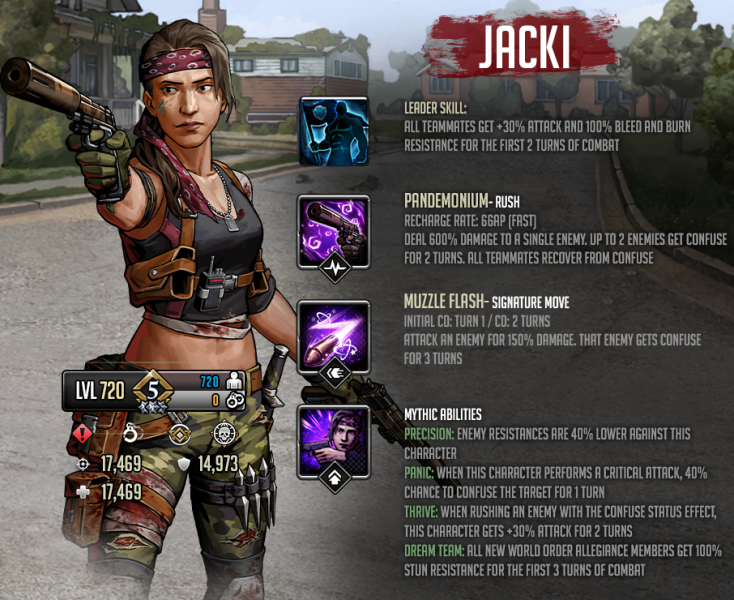 В центре внимания Mythic Fighter: Джеки