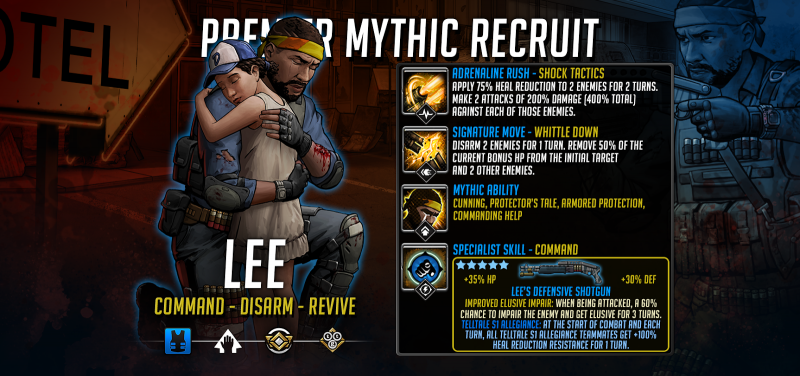 Premier Mythic Recruits: Lee