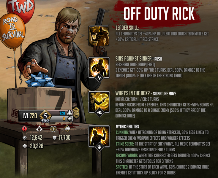 Mythic Fighter Spotlight: Off Duty Rick