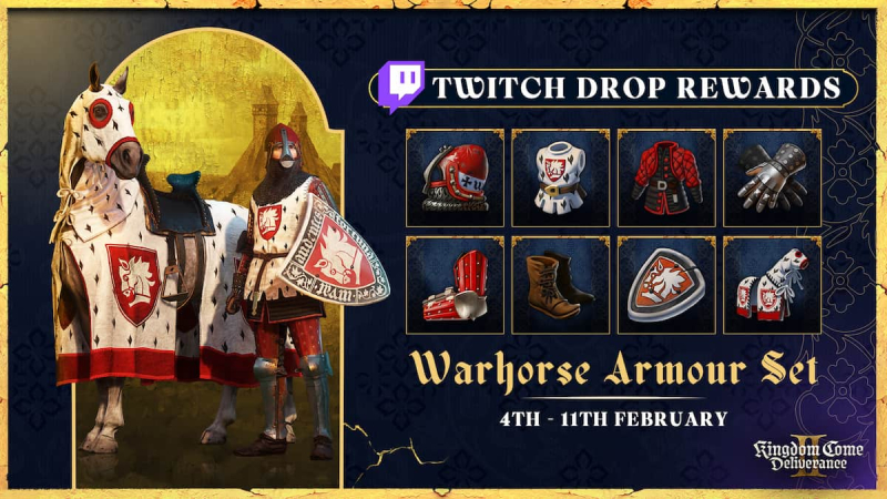 Kingdom Come: Deliverance 2 Twitch Drops and how to get them