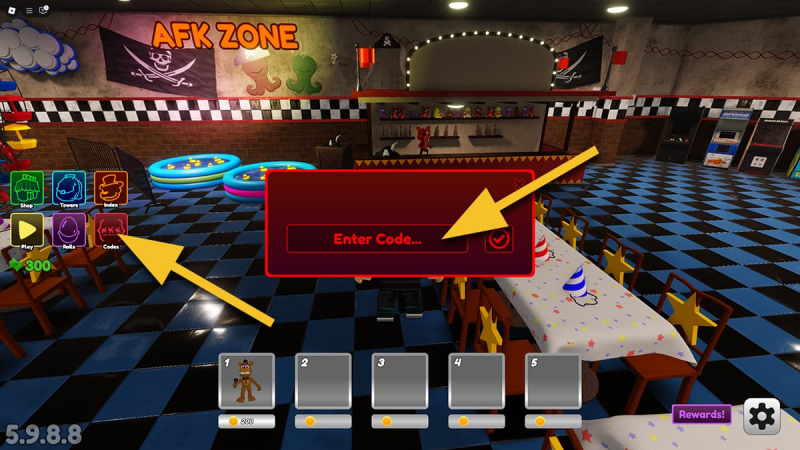 Fazbear World Tower Defense codes (May 2025, updated daily) [BETA]
