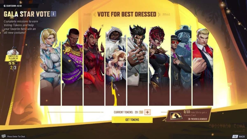 How to get X-Coins and Vote Tokens in Marvel Rivals