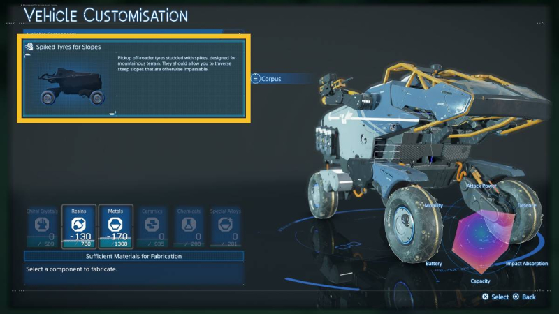 How to get the snow tires upgrade in Death Stranding 2
