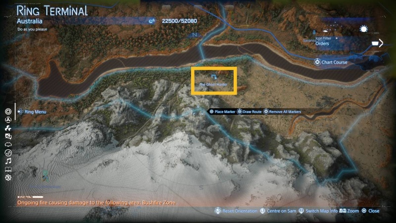 Death Stranding 2 The Ghost Hunter location - where to find the prepper shelter
