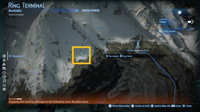 Death Stranding 2 BPAS location - where to find the prepper shelter