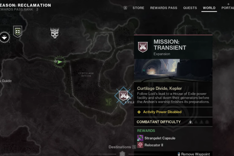 Transient Mission Guide – Destiny 2: The Edge of Fate - Patch Crazy