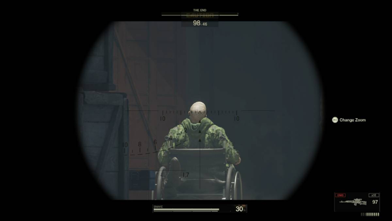 How to kill The End early in Metal Gear Solid Delta Snake Eater