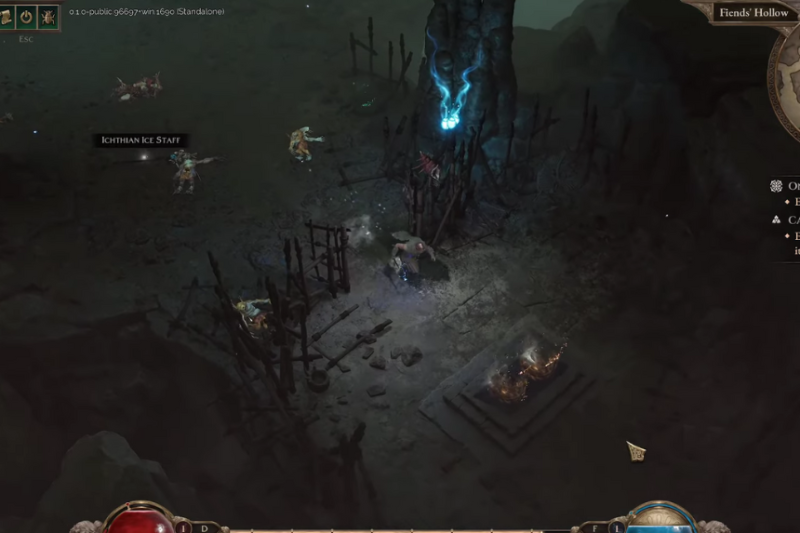 Fiend’s Hollow Brazier Puzzle Solution – Titan Quest 2 Cages in The Dark Sidequest - Patch Crazy