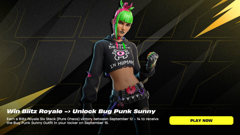 Fortnite: How to unlock free Bug Punk Sunny skin