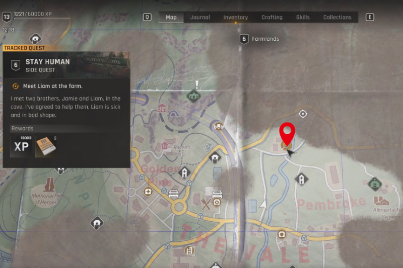 Stay Human Sidequest Guide – Dying Light: The Beast - Patch Crazy