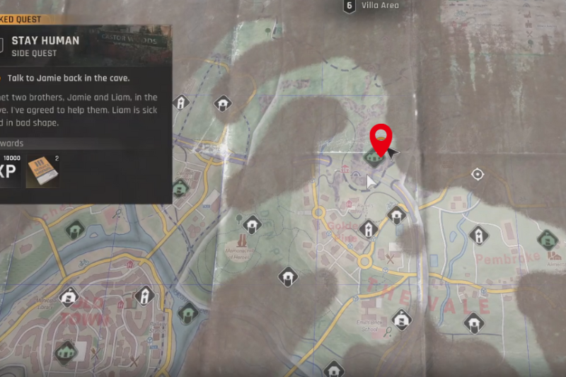 Stay Human Sidequest Guide – Dying Light: The Beast - Patch Crazy