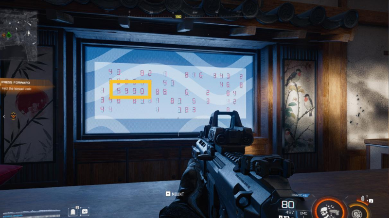 Call of Duty Black Ops 7 Fracture keypad code solution