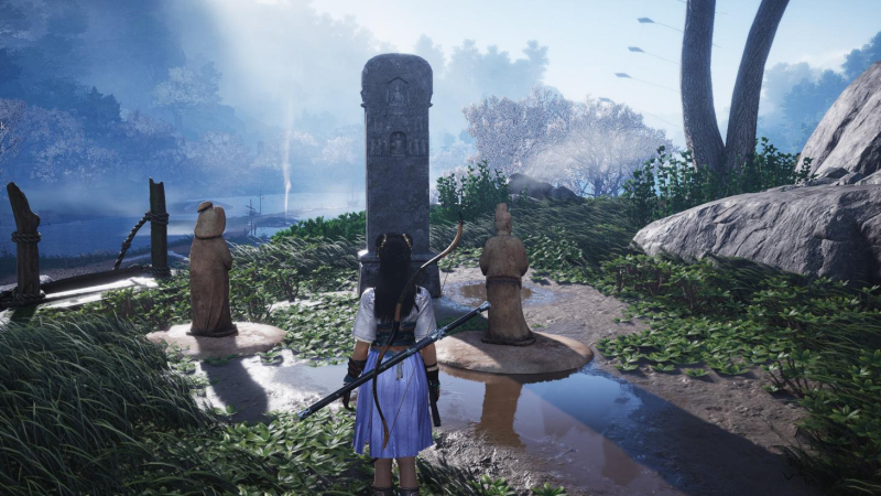 Where Winds Meet Stonewash Strand Buddha statue puzzle solution