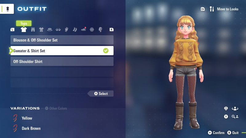 How to change clothes in Pokémon Legends Z-A