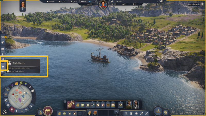 How to import from other provinces in Anno 117 Pax Romana