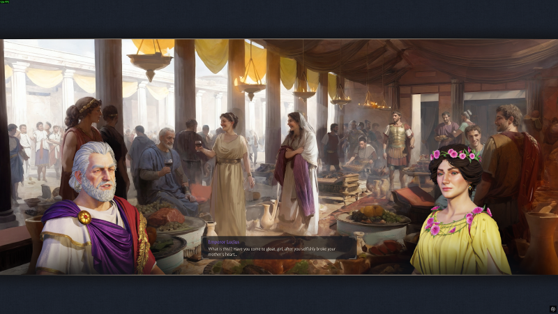 Anno 117 Pax Romana Family Matters – Should Diana attend the party?