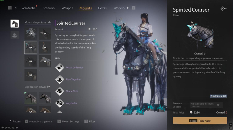 How to get a horse in Where Winds Meet