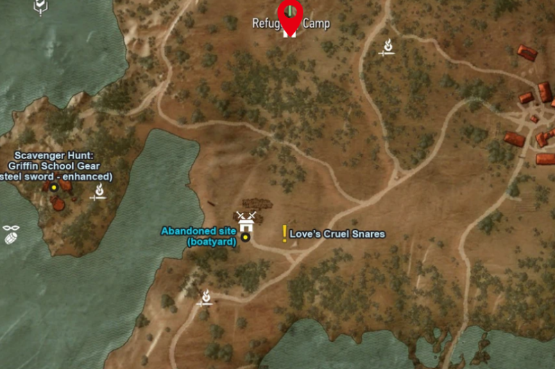All Abandoned Site Locations in The Witcher 3: Wild Hunt