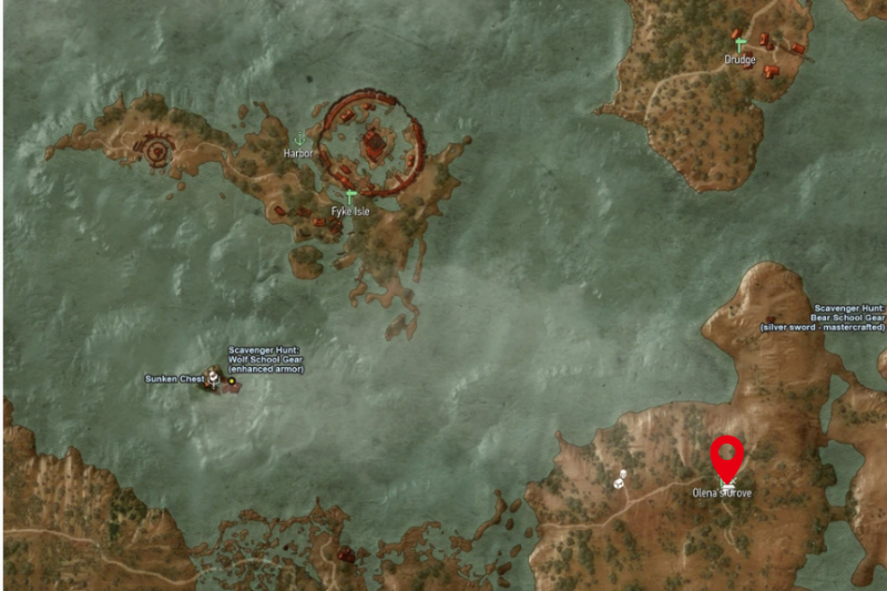 All Abandoned Site Locations in The Witcher 3: Wild Hunt