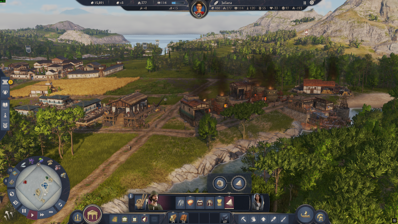 All optimal Anno 117 Pax Romana production ratios