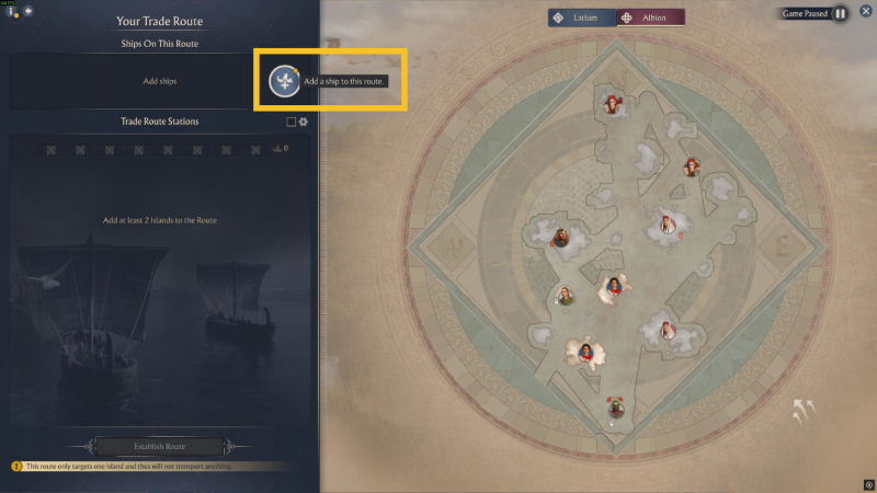 How to import from other provinces in Anno 117 Pax Romana