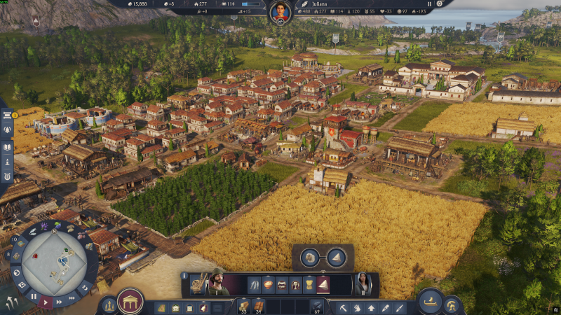 All optimal Anno 117 Pax Romana production ratios