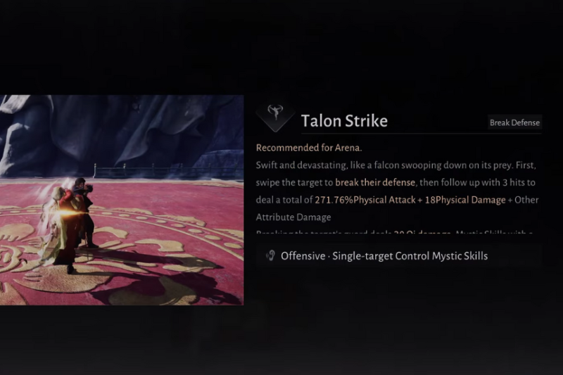 How To Unlock The Talon Strike Skill In Where Winds Meet