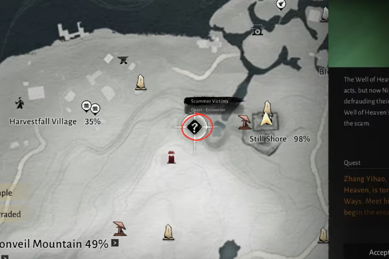 Scammer Victims Quest Guide (Find the Victim and Give Steaming Hot Noodles – Where Winds Meet