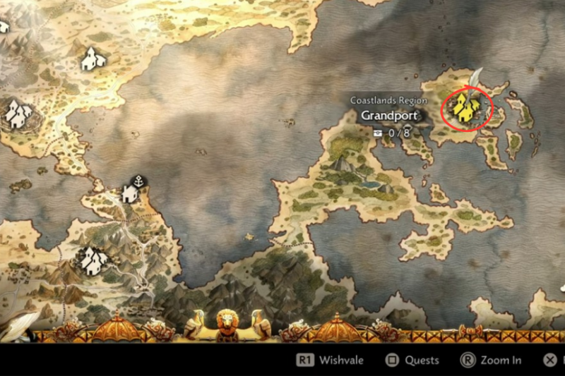 All Azure Flamestones in Octopath Traveler 0