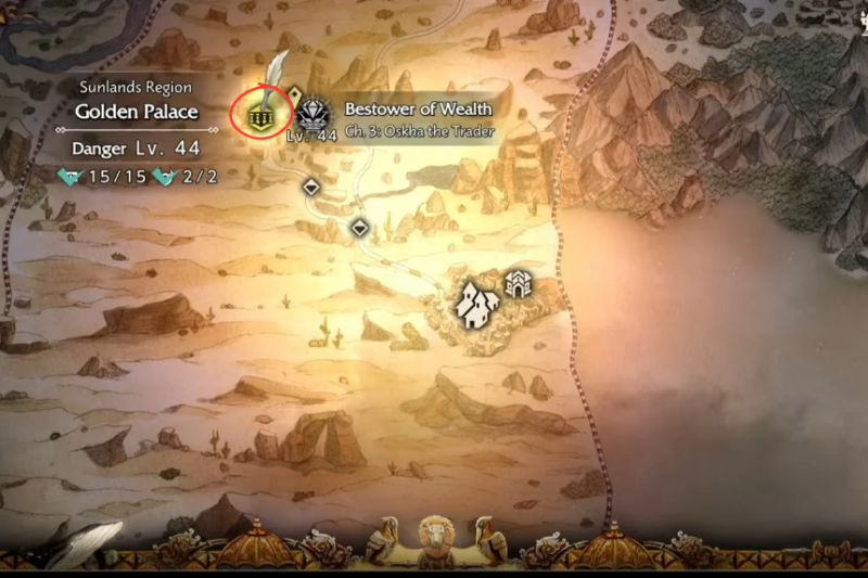 All Azure Flamestones in Octopath Traveler 0