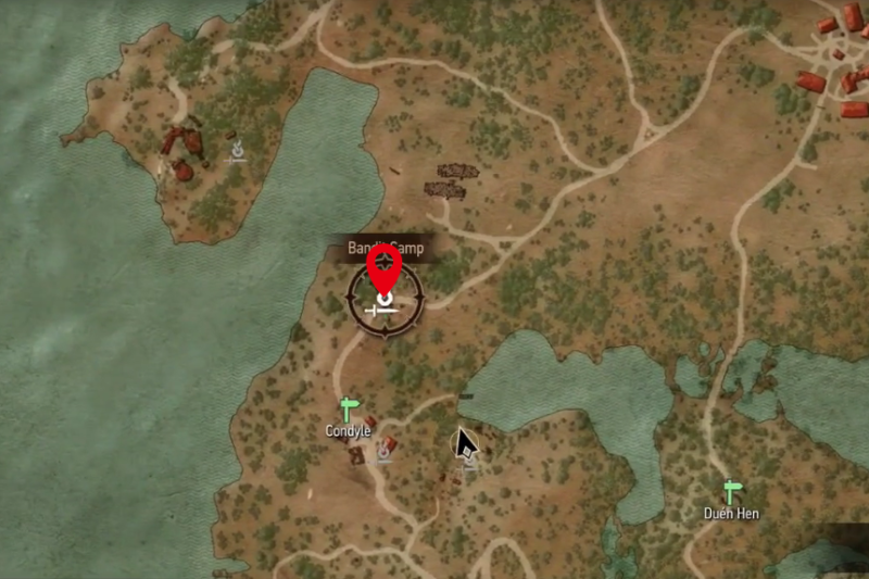 All Bandit Camp Locations in The Witcher 3: Wild Hunt