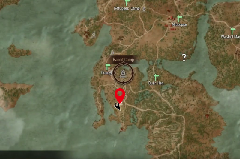 All Bandit Camp Locations in The Witcher 3: Wild Hunt