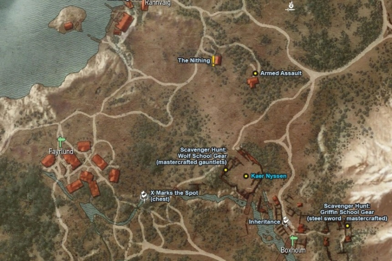 All Contract Locations in The Witcher 3 Wild Hunt