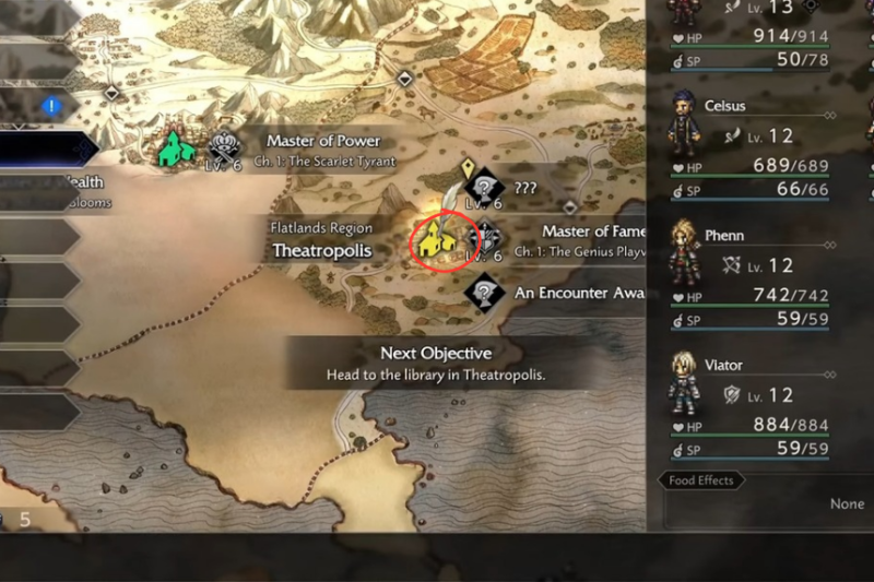 All Letter Fragments Location in Octopath Traveler 0