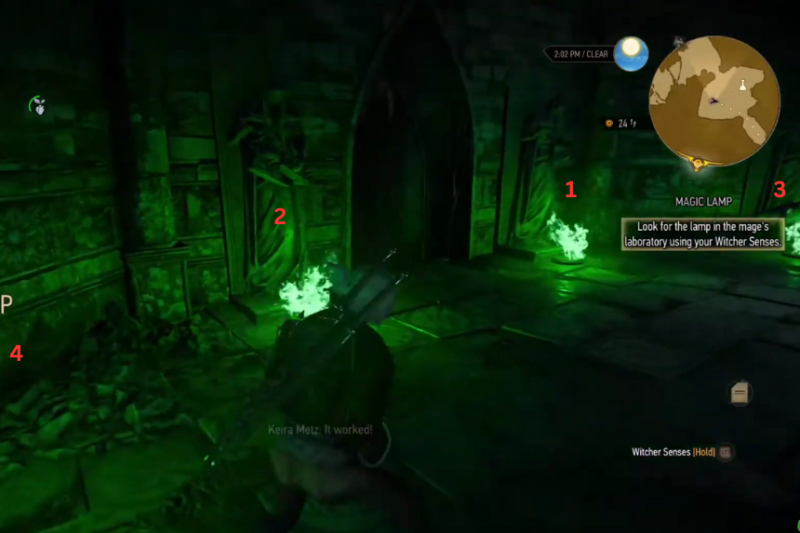 All Magic Lamps in Witcher 3: Wild Hunt 