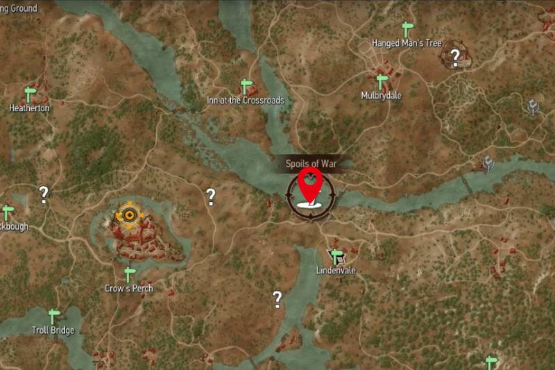 All Spoils of War Location The Witcher 3: Wild Hunt