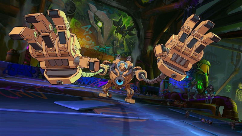 2XKO - Blitzcrank extends a pair of long arms