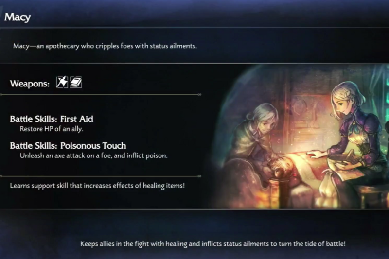 How to Recruit Macy in Octopath Traveler 0